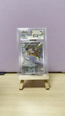 Pokemon Raichu 211/193 Paldea Evolved Illustration Rare Ace 10 GEM MINT - Image 2