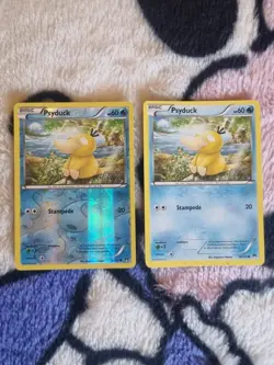 Pokemon tcg Psyduck 16/122 Breakpoint reverse and non holo bundle - Image 1