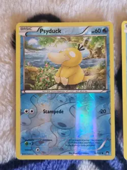 Pokemon tcg Psyduck 16/122 Breakpoint reverse and non holo bundle - Image 2