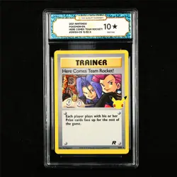 TQG 10 PRISTINE 2021 Pokemon ENG Here Comes Team Rocket! 15/82 R - Image 1