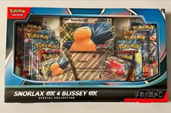 Pokemon Snorlax EX & Blissey EX Special Collection Box Factory Sealed - LOT OF 5 - Image 1