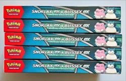 Pokemon Snorlax EX & Blissey EX Special Collection Box Factory Sealed - LOT OF 5 - Image 2