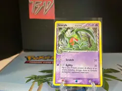 Pokemon Grovyle 19/100 Crystal Guardians - MP - Image 1