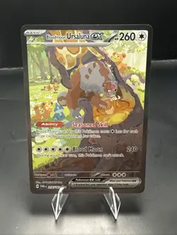 Pokemon Bloodmoon Ursaluna ex 216/167 SV06 Twilight Masquerade Holo - Image 2