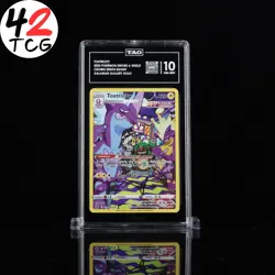 TAG Gem Mint 10 Toxtricity GG09/GG70 Pokemon Crown Zenith Galarian Gallery - Image 1