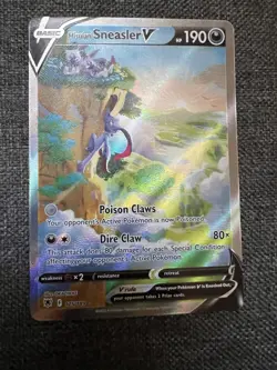 Pokemon Hisuian Sneasler V Ultra Rare 175/189 Swsh10: Astral Radiance Holo - Image 1