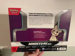 Pokemon TCG: Mimikyu ex Box (Sealed / Brand New) Sword & Shield - Image 2