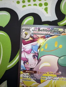 Iono’s Bellibolt EX 183/159 Special Illustration Rare Pokemon …II - Image 2