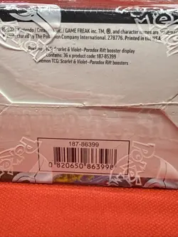 Pokemon TCG: Scarlet & Violet Paradox Rift Sealed Booster Box - Image 5