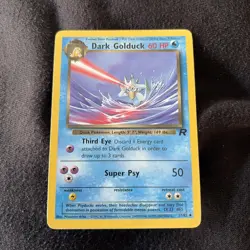 Dark Golduck - 37/82 - Team Rocket Uncommon Pokemon WOTC LP/Nm combined postage - Image 1