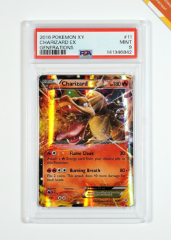 Pokemon PSA 9 Charizard Ex #11 Holo 1st Ed XY Generations 2016 English - Image 1