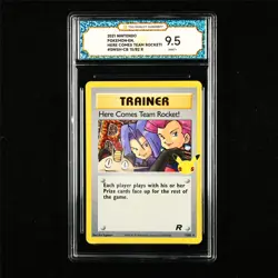 TQG 9.5 MINT+ 2021 Pokemon ENG Here Comes Team Rocket! 15/82 R - Image 1