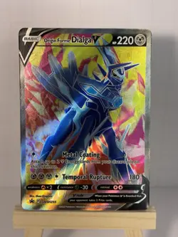 Origin Forme Dialga V SWSH255 Pokemon TCG 2022 Black Star Promo Holo Near Mint - Image 1