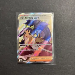 Pokemon TCG Iris’s Fighting Spirit 180/159 Sv09: Journey Together Ultra Rare NM - Image 1