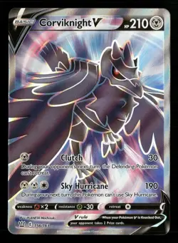 Corviknight V (Full Art) 156/163 SWSH05: Battle Styles Pokemon TCG - Image 1