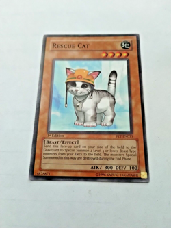Yu-Gi-Oh! TCG Rescue Cat Flaming Eternity FET-EN033 1st Ed. Com. - Uncirculated - Image 2