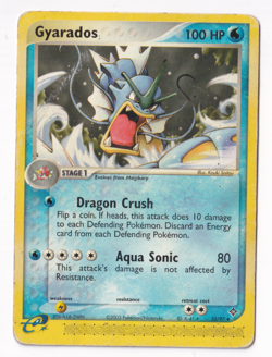 Gyarados #32 Pokemon TCG EX Dragon Uncommon PLAYED condition - Image 2