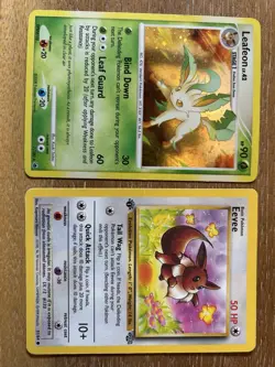 Evee Pokemon Lot 1st Edition, Jolteon and Leafeon Holos, Umbreon - Image 2