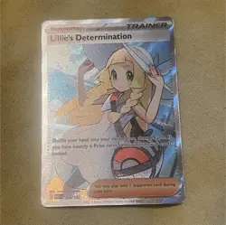 Pokemon Lillie's Determination 169/132 Mega Evolution Ultra Rare Full Art Holo - Image 1