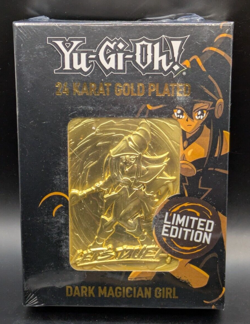Fanattik Dark Magician Girl 24k Gold Plated Metal Card 1/5000 Limited Yugioh - Image 2