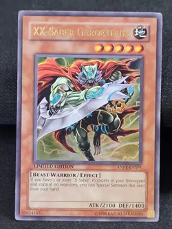 YuGiOh XX-Saber Gardestrike ANPR-ENSP1 Ultra Rare Limited Edition LP - Image 1