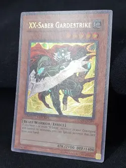 YuGiOh XX-Saber Gardestrike ANPR-ENSP1 Ultra Rare Limited Edition LP - Image 3