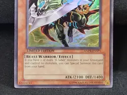 YuGiOh XX-Saber Gardestrike ANPR-ENSP1 Ultra Rare Limited Edition LP - Image 5