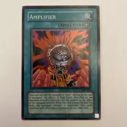 Yu-Gi-Oh! TCG Amplifier Ancient Sanctuary AST-040 Unlimited Super Rare - Image 1