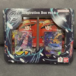 One Piece Card Game Illustration Box vol. 6 Brand New Factory Sealed - Image 1