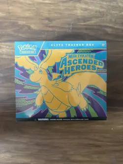 Pokemon TCG Mega Evolution Ascended Heroes Elite Trainer Box New & Sealed - Image 1