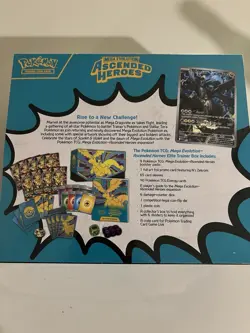 Pokemon TCG Center Elite Trainer Box Ascended Heroes Mega Evolution New Sealed - Image 2