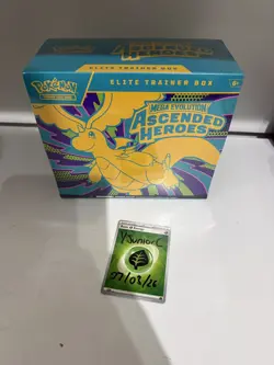 Pokemon TCG: Mega Evolution Ascended Heroes - Elite Trainer Box - ETB New Sealed - Image 1