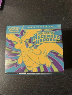 Pokemon TCG: Mega Evolution Ascended Heroes Elite Trainer Box ETB NEW AND SEALED - Image 1