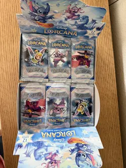 ~Disney Lorcana Winterspell 48 Booster Packs OPENED~ Please Read - Image 2
