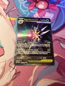 Mega Starmie EX 118/088 SIR English Pokemon Card Perfect Order - Pack Fresh - Image 1