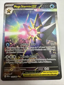 Mega Starmie ex SIR Perfect Order 118/088 Pokemon TCG Near Mint - Image 1