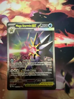 Mega starmie ex SIR pokemon card Perfect Order 118/088 - Image 1