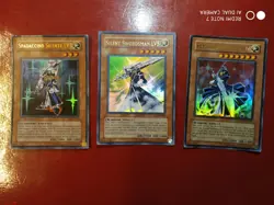 Silent Swordsman LV3 LV5 LV7 set YuGiOh Excellent ultra rare - Image 1