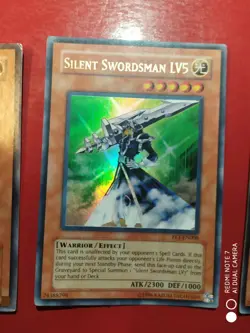 Silent Swordsman LV3 LV5 LV7 set YuGiOh Excellent ultra rare - Image 3