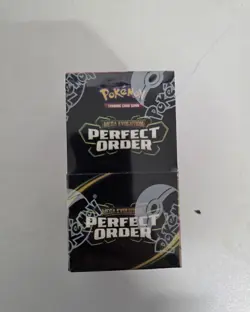 Pokemon TCG Perfect Order Half Booster Box Factory Sealed 18 Packs - Image 1