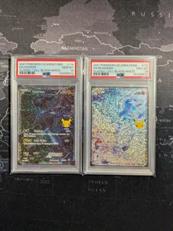 Sequential Zekrom And Reshiram Celebrations Set PSA 10 Gem Mint Pokemon - Image 1