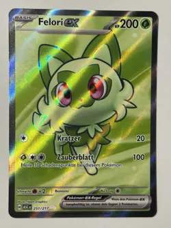Pokemon Felori ex ASC 251/217 - Erhabene Helden - NM - deutsch - - Image 1