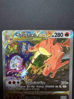 Pokemon Charizard VSTAR SWSH262 Full Art Holo - Image 3