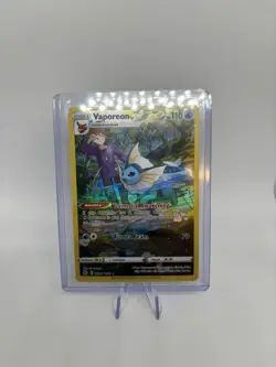 Pokemon TCG Vaporeon Brilliant Stars Trainer Gallery Ultra Rare TG02/TG30 NM - Image 3