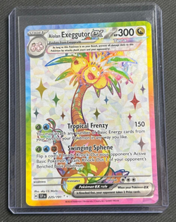 Alolan Exeggutor ex 225/191 Ultra Rare Surging Sparks Pokemon Near Mint - Image 1