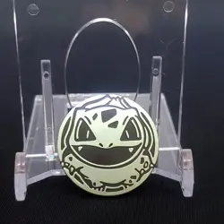 Bulbasaur Leaf Green Theme Deck TCG Pokemon Game Coin - Image 1
