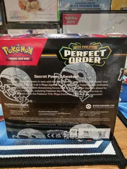 Pokemon Mega Evolution Perfect Order Booster Box Sealed E - Image 3