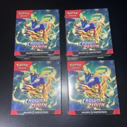 Pokemon TCG Crown Zenith Booster Bundle Factory Sealed (Lot Of 4) - Image 1