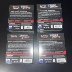 Pokemon TCG Crown Zenith Booster Bundle Factory Sealed (Lot Of 4) - Image 2