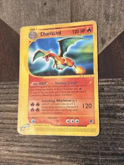 Pokemon TCG - Charizard 40/165 Non-Holo Expedition HP See Pics - Image 4